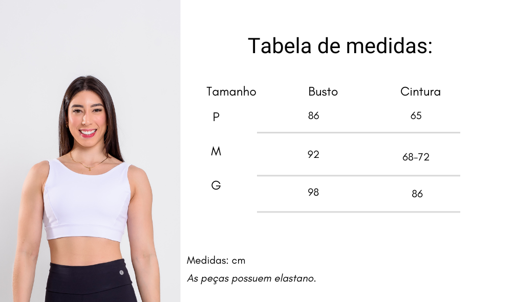 Tabela de medidas